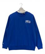 POLO RALPH LAURENポロ・ラルフローレン）の古着「裏起毛スウェット」｜ブルー