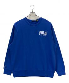 POLO RALPH LAUREN（ポロ・ラルフローレン）の古着「裏起毛スウェット」｜ブルー