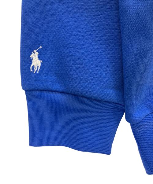 POLO RALPH LAUREN（ポロ・ラルフローレン）POLO RALPH LAUREN (ポロ・ラルフローレン) 裏起毛スウェット ブルー サイズ:XXL 未使用品の古着・服飾アイテム
