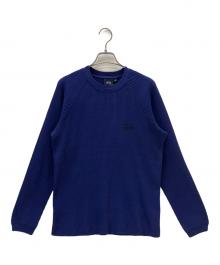 stussy（ステューシー）の古着「長袖カットソー サーマル RAGLAN THERMAL BASIC STOCK」｜ブルー