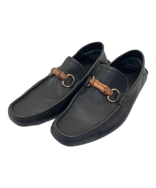 GUCCI（グッチ）GUCCI (グッチ) ドライビングシューズ ブラック サイズ:24.5-25cmの古着・服飾アイテム