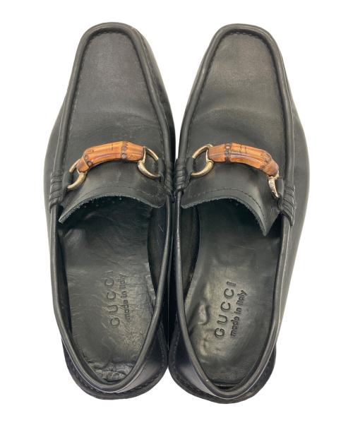 GUCCI（グッチ）GUCCI (グッチ) ドライビングシューズ ブラック サイズ:24.5-25cmの古着・服飾アイテム