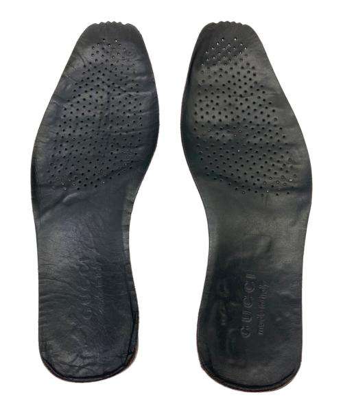 GUCCI（グッチ）GUCCI (グッチ) ドライビングシューズ ブラック サイズ:24.5-25cmの古着・服飾アイテム