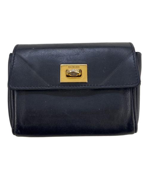 BALENCIAGA（バレンシアガ）BALENCIAGA (バレンシアガ) フラップカードホルダー　RODEO ブラックの古着・服飾アイテム