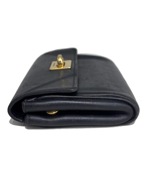 BALENCIAGA（バレンシアガ）BALENCIAGA (バレンシアガ) フラップカードホルダー　RODEO ブラックの古着・服飾アイテム