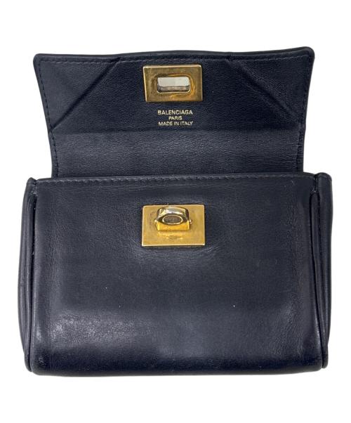 BALENCIAGA（バレンシアガ）BALENCIAGA (バレンシアガ) フラップカードホルダー　RODEO ブラックの古着・服飾アイテム