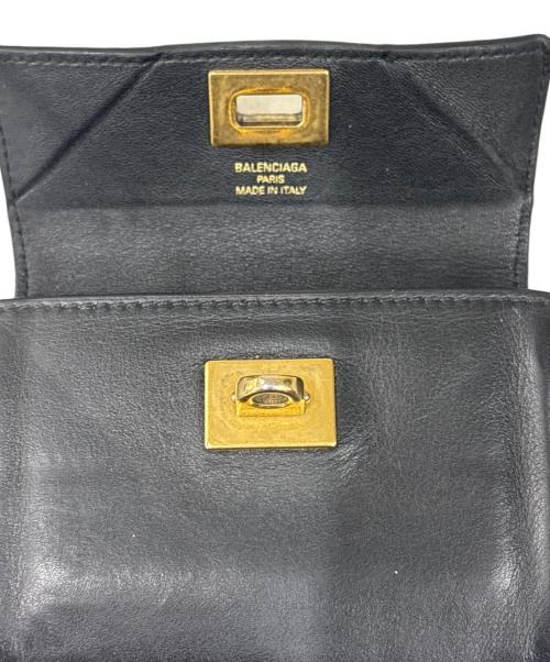 BALENCIAGA（バレンシアガ）BALENCIAGA (バレンシアガ) フラップカードホルダー　RODEO ブラックの古着・服飾アイテム