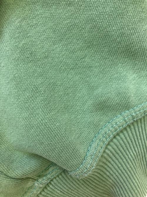 stussy（ステューシー）stussy (ステューシー) プルオーバーパーカー グリーン サイズ:Lの古着・服飾アイテム