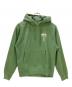 stussy（ステューシー）の古着「プルオーバーパーカー」｜グリーン