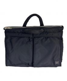 PORTER（ポーター）の古着「ショートヘルメットバッグ　タンカー」｜ブラック
