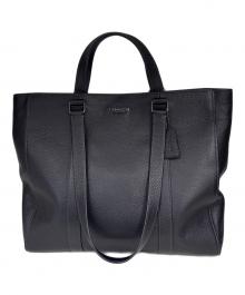 COACH（コーチ）の古着「ハドソン ダブル ハンドル トート」｜ブラック