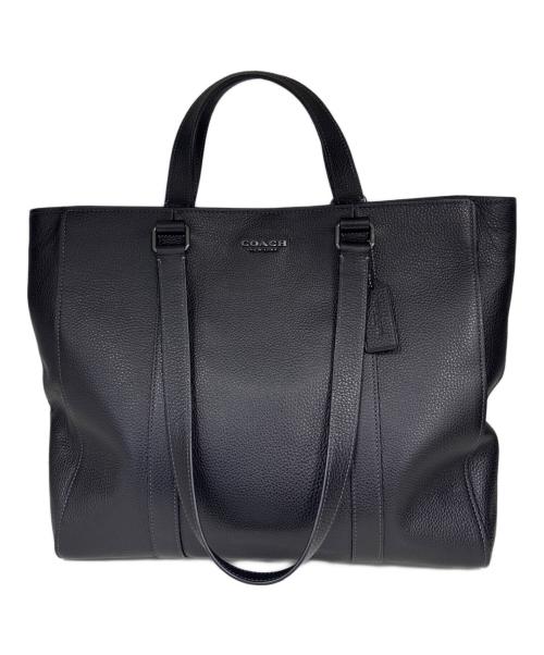 COACH（コーチ）COACH (コーチ) ハドソン ダブル ハンドル トート ブラックの古着・服飾アイテム
