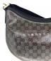 GUCCI (グッチ) ショルダーバッグ　GGクリスタル ブラック×グレー：40000円