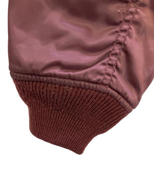 UNIQLO（ユニクロ）UNIQLO (ユニクロ) MA-1ジャケット OLD UNIQLO ボルドー サイズ:Sの古着・服飾アイテム