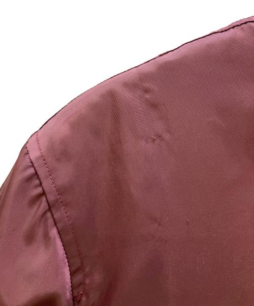 UNIQLO（ユニクロ）UNIQLO (ユニクロ) MA-1ジャケット OLD UNIQLO ボルドー サイズ:Sの古着・服飾アイテム