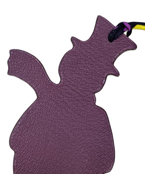 HERMES（エルメス）HERMES (エルメス) チャーム　プティアッシュ スノーマン パープルの古着・服飾アイテム