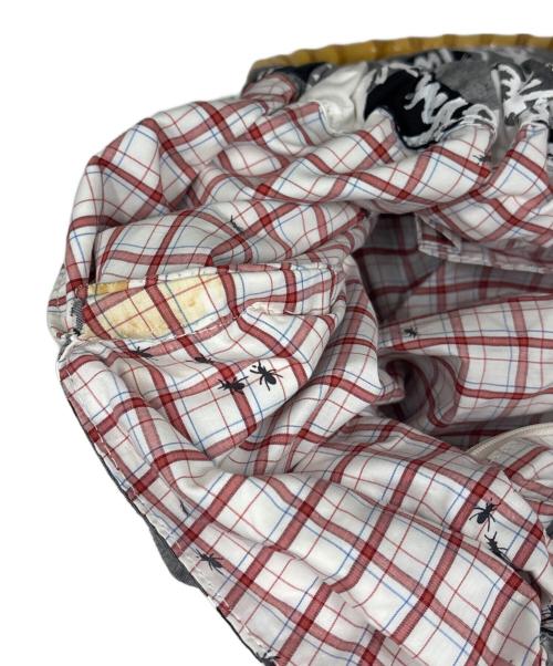 Vivienne Westwood（ヴィヴィアンウエストウッド）Vivienne Westwood (ヴィヴィアンウエストウッド) バンブートートバッグ ブラック×ホワイトの古着・服飾アイテム