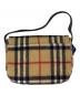 BURBERRY BLUE LABEL (バーバリー ブルー レーベル) ウールショルダーバッグ ベージュ：25000円