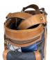 中古・古着 COACH (コーチ) トートバッグ　シグネチャー デニム ブラウン×ネイビー：20000円