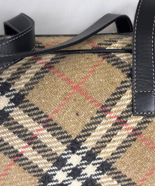 BURBERRY LONDON（バーバリーロンドン）BURBERRY LONDON (バーバリーロンドン) ショルダーバッグ　ノバチェック ベージュの古着・服飾アイテム