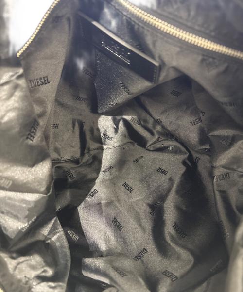 DIESEL（ディーゼル）DIESEL (ディーゼル) ショルダーバッグ　ホーボーバッグL ブラックの古着・服飾アイテム