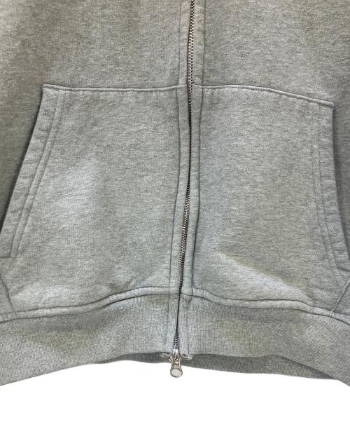 NIKE（ナイキ）NIKE (ナイキ) SUPREME (シュプリーム) 25SS Zip Up Hooded Sweatshirt グレー サイズ:Sの古着・服飾アイテム