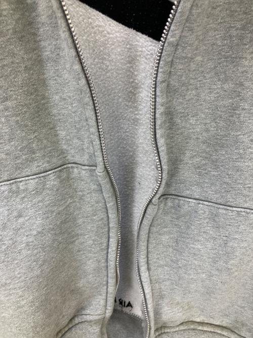NIKE（ナイキ）NIKE (ナイキ) SUPREME (シュプリーム) 25SS Zip Up Hooded Sweatshirt グレー サイズ:Sの古着・服飾アイテム