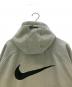 中古・古着 NIKE (ナイキ) SUPREME (シュプリーム) 25SS Zip Up Hooded Sweatshirt グレー サイズ:S：30000円