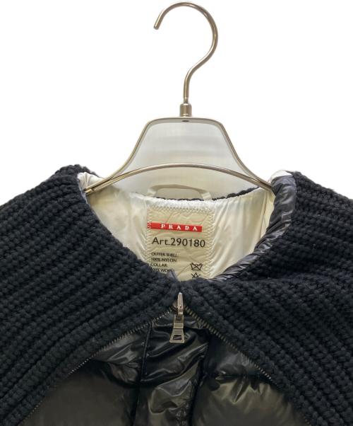 PRADA SPORTS（プラダスポーツ）PRADA SPORTS (プラダスポーツ) ダウンコート ブラック サイズ:38の古着・服飾アイテム