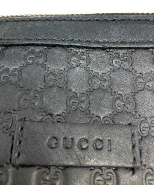 GUCCI（グッチ）GUCCI (グッチ) 2WAYバッグ マイクログッチシマ ブラックの古着・服飾アイテム