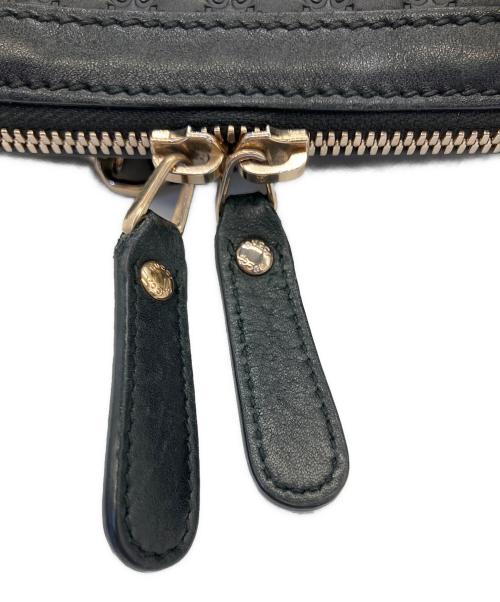GUCCI（グッチ）GUCCI (グッチ) 2WAYバッグ マイクログッチシマ ブラックの古着・服飾アイテム