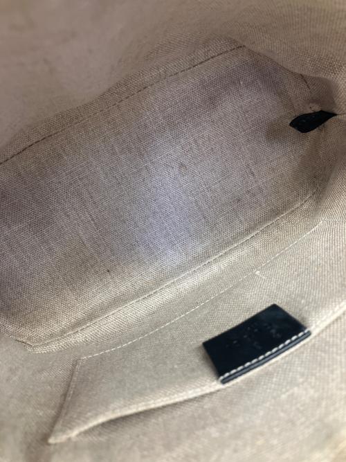 GUCCI（グッチ）GUCCI (グッチ) 2WAYバッグ マイクログッチシマ ブラックの古着・服飾アイテム