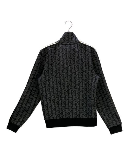 LACOSTE（ラコステ）LACOSTE (ラコステ) トラックジャケット モノグラムジャカードトラックジャケット ブラック サイズ:3の古着・服飾アイテム