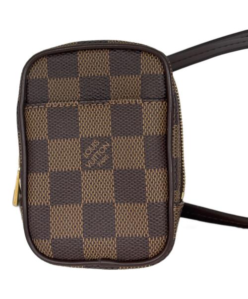 LOUIS VUITTON（ルイ ヴィトン）LOUIS VUITTON (ルイ ヴィトン) ショルダーポーチ　ダミエ　エテュイ・オカピPM ブラウンの古着・服飾アイテム