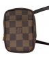 LOUIS VUITTON（ルイ ヴィトン）の古着「ショルダーポーチ　ダミエ　エテュイ・オカピPM」｜ブラウン