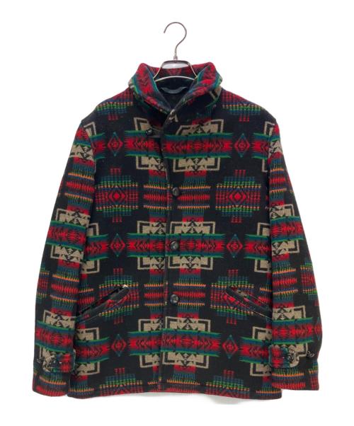 SCHOTT BROS.（ショットブロス）SCHOTT BROS. (ショットブロス) コート ブラック×レッド サイズ:38の古着・服飾アイテム