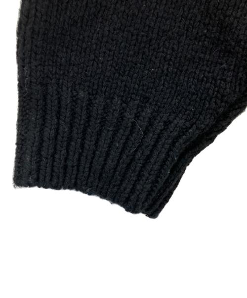 SUPREME（シュプリーム）SUPREME (シュプリーム) ニット 24AW Flocked Logo Sweater ブラック サイズ:Sの古着・服飾アイテム