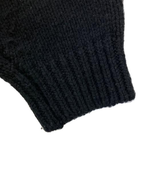 SUPREME（シュプリーム）SUPREME (シュプリーム) ニット 24AW Flocked Logo Sweater ブラック サイズ:Sの古着・服飾アイテム