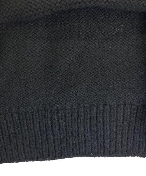 SUPREME（シュプリーム）SUPREME (シュプリーム) ニット 24AW Flocked Logo Sweater ブラック サイズ:Sの古着・服飾アイテム
