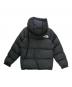 THE NORTH FACE (ザ ノース フェイス) ダウンジャケット ヌプシフーディー ブラック サイズ:M：25000円