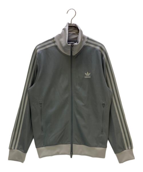 adidas（アディダス）adidas (アディダス) トラックジャケット グレー サイズ:Lの古着・服飾アイテム