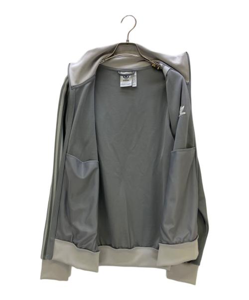 adidas（アディダス）adidas (アディダス) トラックジャケット グレー サイズ:Lの古着・服飾アイテム