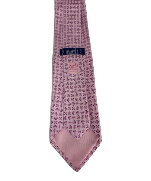 HERMES（エルメス）HERMES (エルメス) ネクタイ ピンク サイズ:不明の古着・服飾アイテム