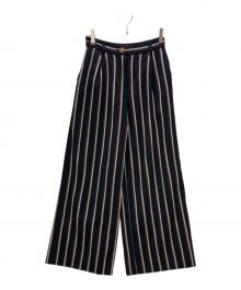 Vivienne Westwood（ヴィヴィアンウエストウッド）の古着「スラックス」｜ネイビー×レッド