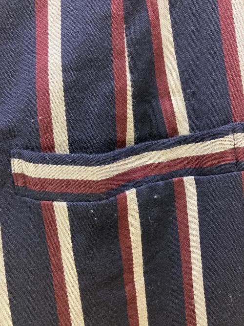 Vivienne Westwood（ヴィヴィアンウエストウッド）Vivienne Westwood (ヴィヴィアンウエストウッド) スラックス ネイビー×レッド サイズ:02の古着・服飾アイテム