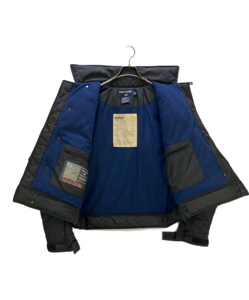 POLO SPORT（ポロスポーツ）POLO SPORT (ポロスポーツ) 中綿ジャケット 90s ブラック サイズ:Lの古着・服飾アイテム