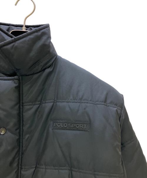 POLO SPORT（ポロスポーツ）POLO SPORT (ポロスポーツ) 中綿ジャケット 90s ブラック サイズ:Lの古着・服飾アイテム