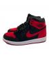 NIKE (ナイキ) ハイカットスニーカー ブラック×レッド サイズ:27.5cm：11000円