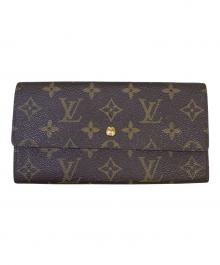 LOUIS VUITTON（ルイ ヴィトン）の古着「長財布　ポシェット・ポルトモネ クレディ」
