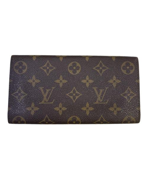 LOUIS VUITTON（ルイ ヴィトン）LOUIS VUITTON (ルイ ヴィトン) 長財布　ポシェット・ポルトモネ クレディの古着・服飾アイテム